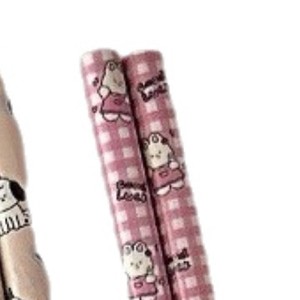 Palillos de bambú con diseño de dibujos animados, forma redonda, vajilla de uso diario, utensilios de cocina para adultos, estilo moderno - Product Image 4