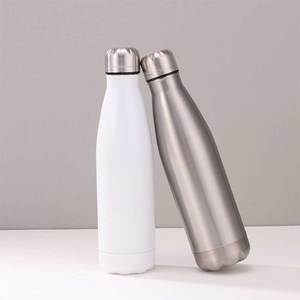 Bouteille d'eau en acier inoxydable à paroi simple de 500 ml et 750 ml, forme cola, fabricant de bouteilles d'eau en acier inoxydable - Product Image 6