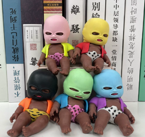 Palm Ugly Doll <b>Squishy</b> Toy TPR Soft Sand Filled Slow Rising Natasha Stress Relief Fidget Toy Popular Cross Border Toy for Girls - Product Image 5