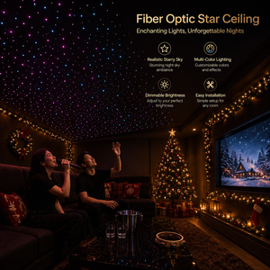 Kit de Lumières de <span class=keywords><strong>Plafond</strong></span> à Fibres Optiques pour Noël, Décoration de <span class=keywords><strong>Plafond</strong></span> Ciel Étoilé pour Salle de Divertissement KTV - Product Image 3