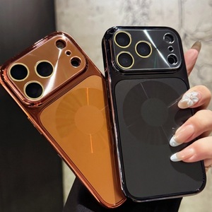 เคสโทรศัพท์มือถือแบบแม่เหล็กเคลือบสีดั้งเดิม TPU+กระจก สำหรับ iPhone 18/17/16/15 Pro Max ป้องกันแรงกระแทก รองรับการชาร์จไร้สาย - Product Image 2