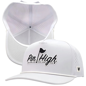 High Quality Waterproof Wholesale 5 Panel Designer Sports Golf Hat PVC Patches Custom Snapback Baseball Caps Low MOQ - Product Image 2