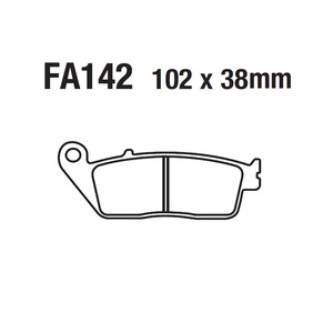 Pastillas de Freno de Disco para Motocicleta, Forros de Freno de Disco para HONDA CBR <span class=keywords><strong>CB</strong></span> SUZUKI YAMAHA - Product Image 4