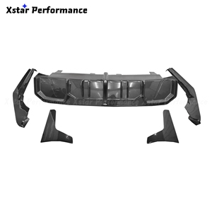 Difusor de labio trasero de fibra de carbono seco estilo LED de rendimiento Xstar para <span class=keywords><strong>Bmw</strong></span> <span class=keywords><strong>I4</strong></span> <span class=keywords><strong>M50</strong></span> <span class=keywords><strong>G26</strong></span> Kit de carrocería - Product Image 1