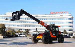 מלגזה בעלת ביצועים גבוהים עם תמסורת C(H/C), כושר הרמה של 1250 ק\\\"ג, כושר נשיאה של 3500 ק\\\"ג, גובה הרמה של 7 מטר, מחט מחומרים עמידים. - Product Image 6