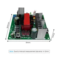 Convertisseur de tension DC-AC à onde sinusoïdale modifiée 300W 12V vers 220V, carte de circuit imprimé, booster 50Hz
