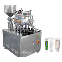 Machine de remplissage automatique de tubes Machine de remplissage et de scellage de tubes de dentifrice pommade Ligne de production de tubes souples en plastique à ultrasons