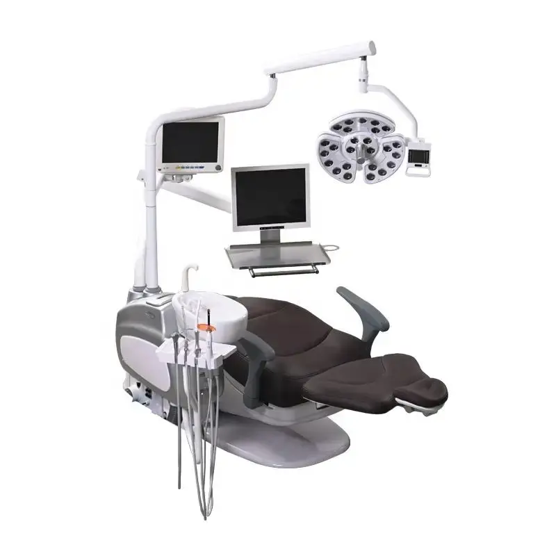 Barato Sirona dental cadeiras preço unitário com ar compressor dental equipamentos acessórios set fo venda