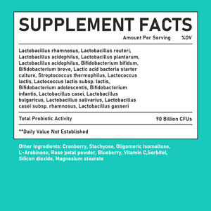 Comprimés Probiotiques en Gros pour Femmes avec Activité Probiotique Totale pour la Santé Digestive - Product Image 2