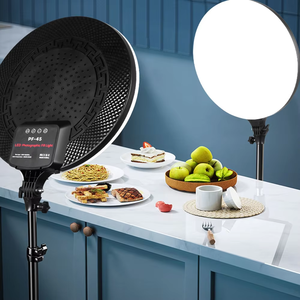 Lampe LED de remplissage vidéo <span class=keywords><strong>pour</strong></span> diffusion en direct sur smartphone, écran plein rond de 56 cm, beauté professionnelle, photographie, lampe de 18 pouces - Product Image 6