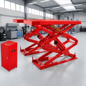 Lève-voiture hydraulique de <span class=keywords><strong>garage</strong></span> 3 tonnes, lève-voiture à ciseaux robuste - Product Image 1