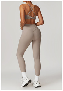Conjunto Deportivo de 5 Piezas para Mujer, Ropa Deportiva para Gimnasio, Fitness, Talla Grande, Sujetador Deportivo, Pantalones Levanta Glúteos, Traje de Yoga Activo - Product Image 4