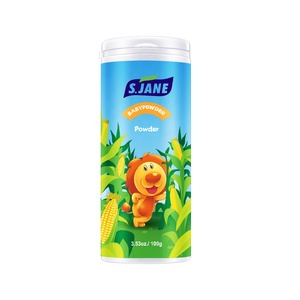 Venta al por mayor de etiqueta privada 500ml y almidón de maíz polvo corporal para niños Fórmula 2 en 1 almidón de maíz polvo para el cuidado del bebé - Product Image 1