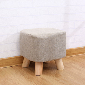 Commercio all'ingrosso di alta qualità per bambini sgabello scarpa soggiorno panchina rotonda sgabello di <span class=keywords><strong>legno</strong></span> - Product Image 4