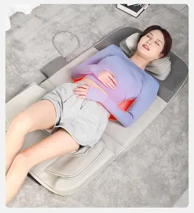 Массажный матрас Repor с вибрацией, массажная кровать для физиотерапии, массажная матовая Подушка с вибрацией и подогревом
