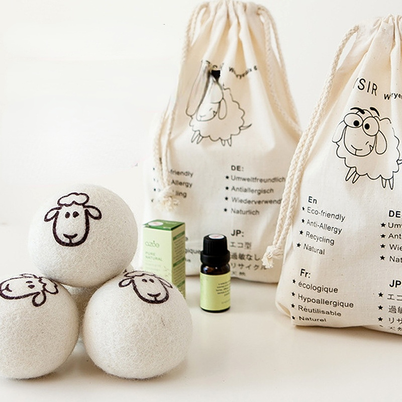 New Zealand Wool Dryer Balls Wholesale Wool Dryer Balls Durable 100% Natural Laundry Wool Dryer Ball