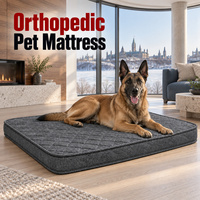Orthopädische Hundematratze mit Abnehmbarem Waschbarem Bezug und Flachem Design für Bestellungen mit Individuellem Logo und Verpackung