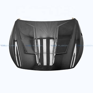 Cubierta de Capó Delantero de Fibra de Carbono Estilo DLF con Ventilaciones de Aire para Infiniti Q50 Q50S V37 2014-2020 - Product Image 3