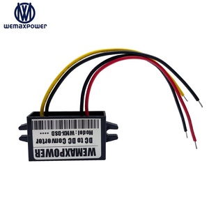 Convertisseur <span class=keywords><strong>DC</strong></span>-<span class=keywords><strong>DC</strong></span> étanche pour voiture et camion, régulateur de tension 12VDC vers 9VDC, 2A 18W - Product Image 5