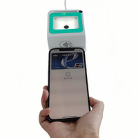 4 en 1 F600 Lector de tarjetas inteligentes NFC EMV Escáner de código de barras para sistemas de pago Control de acceso