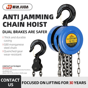 Bán buôn juda G80 thép Palăng xích 1 tấn Công suất CE chứng nhận tùy chỉnh nâng chiều cao 4-6M/PHÚT Hướng dẫn sử dụng chuỗi khối <span class=keywords><strong>hoist</strong></span> - Product Image 2