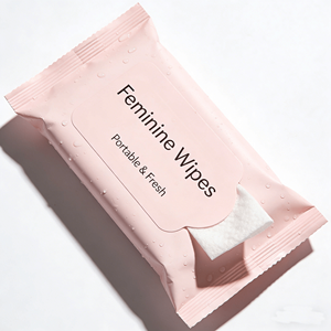 Lingettes intimes à l'acide borique <span class=keywords><strong>pour</strong></span> femmes adultes, marque privée, 10 pièces, <span class=keywords><strong>pour</strong></span> le nettoyage et les soins vaginaux, lingettes Yoni - Product Image 3