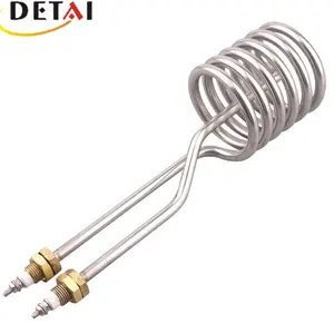 Heating Element Supplier 220v 2.5kw M14 Screw In SUS304 Electric Immersion Water Heating Element Coil Heater for coffee machines