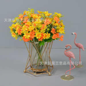 Fleurs artificielles en soie Dongchen Crafts, marguerites, 30cm-100cm, décoration intérieure, accessoires de mariage - Product Image 2