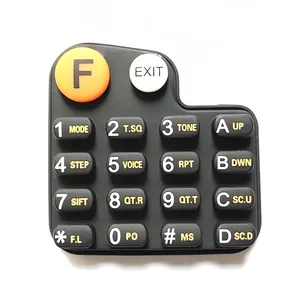 高品质定制POS硅橡胶键盘键帽橡胶数字键盘