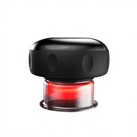Appareil de massage intelligent à 6 vitesses avec thérapie par lumière rouge, ventouses et pression électrique pour le soin de la peau et l'utilisation corporelle