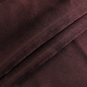 Hot Bán 100% Polyester Satin Rèm Vải Siêu Mềm Mại Và Màn Dệt Trong Đồng Bằng Nhuộm Mô Hình Cho Phòng Khách - Product Image 5