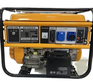 Generador de gasolina diésel de 3kva 3kw OEM/ODM, inversor trifásico portátil, mini generador doméstico, 1 unidad