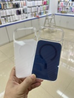 Étui de téléphone magnétique de haute qualité pour iPhone 14 Pro Max 17 Air 16 Plus 15 13 12 11 Mobile Cellular TPU Acrylique Coque arrière rigide