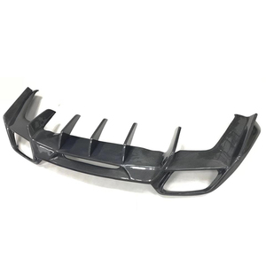 Difusor Trasero de Fibra de Carbono Real Estilo RE para <span class=keywords><strong>Mercedes</strong></span> Benz <span class=keywords><strong>AMG</strong></span> GT <span class=keywords><strong>GTS</strong></span> C190 2016-2020 - Product Image 2