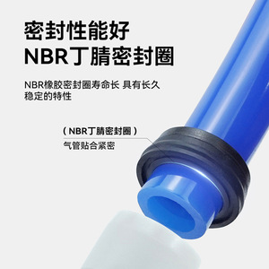 ข้อต่อเร็วแบบชุบนิกเกิลสีน้ำเงินทองแดง PCF6 01 8 02 PLF ข้อต่อท่อลมแบบเกลียวใน - Product Image 5