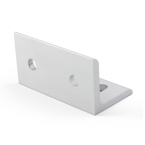 Trung Quốc Nhà sản xuất 6016 <span class=keywords><strong>4</strong></span> <span class=keywords><strong>l</strong></span>ỗ rãnh bên trong khung góc 30 mét <span class=keywords><strong>L</strong></span> hình dạng khung 30*30 mét cho nhôm hồ sơ 25 30 40 - Product Image 2