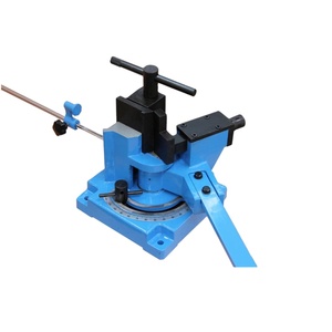 Machine de formage robuste UB100A pour barres carrées et rondes, plieuse manuelle pour barres d'acier, machine de pliage universelle pour barres plates et tuyaux - Product Image 1