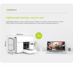 <span class=keywords><strong>Imprimante</strong></span> numérique UV LED à plat multifonctionnelle de <span class=keywords><strong>petit</strong></span> <span class=keywords><strong>format</strong></span> Nocai A3 pour l'Europe - Product Image 5