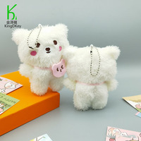 Vente en gros de porte-clés ours en peluche Kawaii personnalisés décoration sac pendentif ours en peluche mini jouets en peluche poupées porte-clés