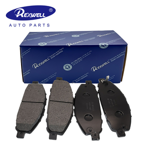 Pastillas de Freno de Disco Delanteras Negras para Automóvil, Piezas de Freno Automático 41060-VW085 AY040-NS105 D1060-3XA0A, Pastillas de Freno de Cerámica NAO para <span class=keywords><strong>Nissan</strong></span> NV350 Urvan E25 E26 - Product Image 1