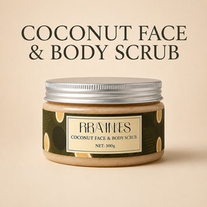 Crème exfoliante hydratante en gros pour le corps au coco – Soin de la peau pour la douche et le spa – Toucher lisse pour le bain et le corps - Product Image 3