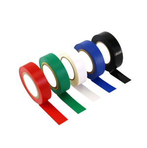 Ruban adhésif électrique en caoutchouc sensible à la pression, imperméable, PVC, noir, 18 mm x 15 m, isolant pour la réparation des fils - Product Image 1