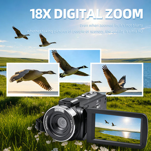 Caméra numérique Ultra HD 8K HDV01-8K 64MP avec zoom 18X, écran tactile 3,0 pouces, WiFi 2,4G, enregistrement à distance pendant la charge, Vlog - Product Image 5