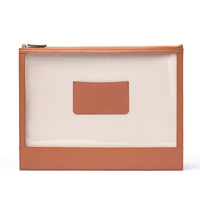 Porte-documents en cuir personnalisé avec logo, organiseur de fichiers, pochette de classement, étui de protection pour tablette, marque Yanzhi