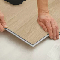 Deutsche Technologie SPC Vinyl boden 8mm wasserdichte Eiche Engineered Hybrid Plank Großformat iger moderner Bodenbelag für zu Hause