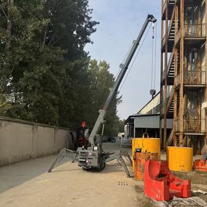 Drahtlose fern gesteuerte 2-Tonnen-und 5-Tonnen-Spinnenkrane, wendige Raupen krane für begrenzte Räume - Product Image 2