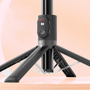 Bâton de selfie en acier inoxydable Offre Spéciale avec 360 trépied rétractable réglable 2 télécommande à lumière LED - Product Image 3