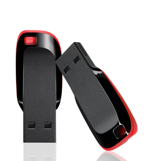 USB Flash Drive 4-256GB USB 2.0 Plastic New in Stock Computer Data Backup Pendrive