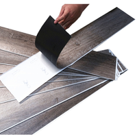 Revêtement de sol en plastique LVT imperméable et antidérapant pour panneaux muraux de décoration intérieure