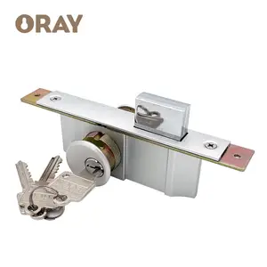 Removable120mm 90mm 70mm acciaio inossidabile 304 corpo della serratura della porta Set principale cilindro della porta della serratura Anti trapano di sicurezza singola con chiave